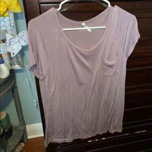Soft purple blouse